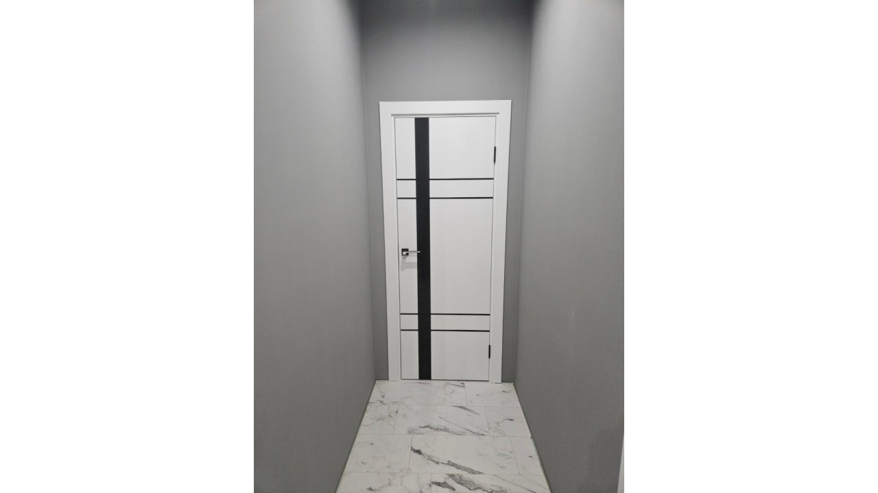 PORTALINO DOORS FB-71 Біла емаль + обшивка перил