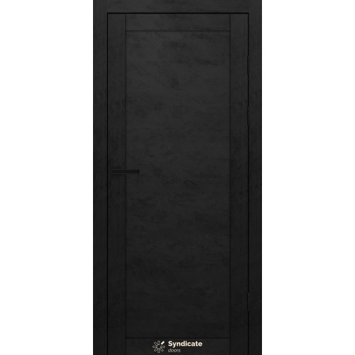 Бетон чорний глуха сторона