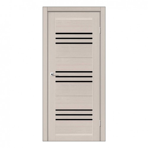 Міжкімнатні двері Sovana зі склом (дуб і сіре дерево)