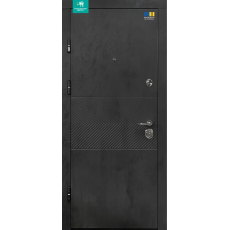 Двері вхідні ПК-560 МДФ/МДФ