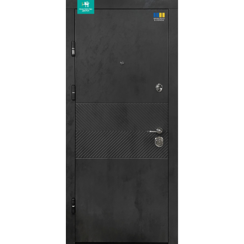 Двері вхідні ПК-560 МДФ/МДФ